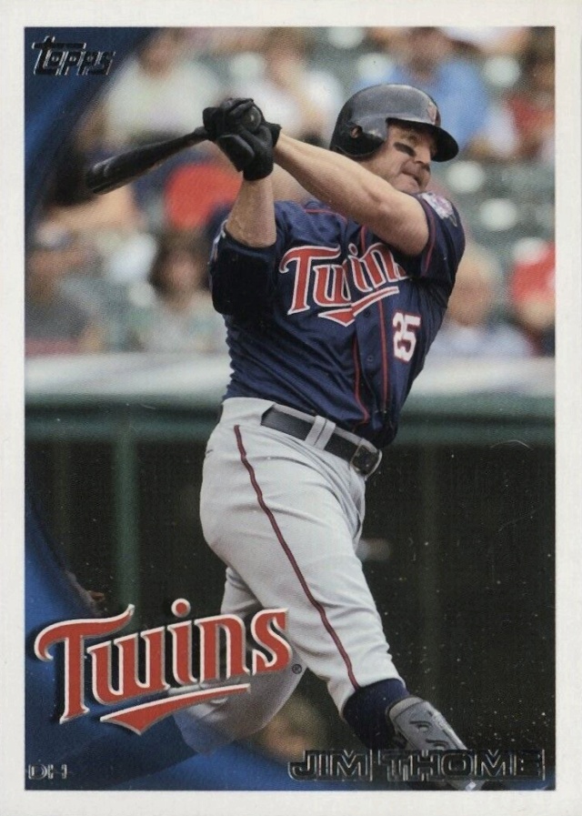 2010 Topps Update Jim Thome #US252 Baseball Card