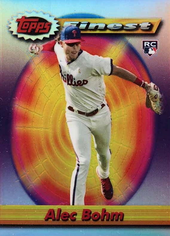 2021 Topps Finest Flashbacks Alec Bohm #116 Baseball Card