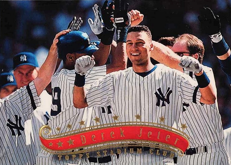 1997 Stadium Club Derek Jeter #55 Baseball Card