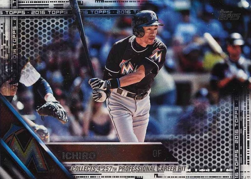 2016 Topps Update Ichiro #US260 Baseball Card