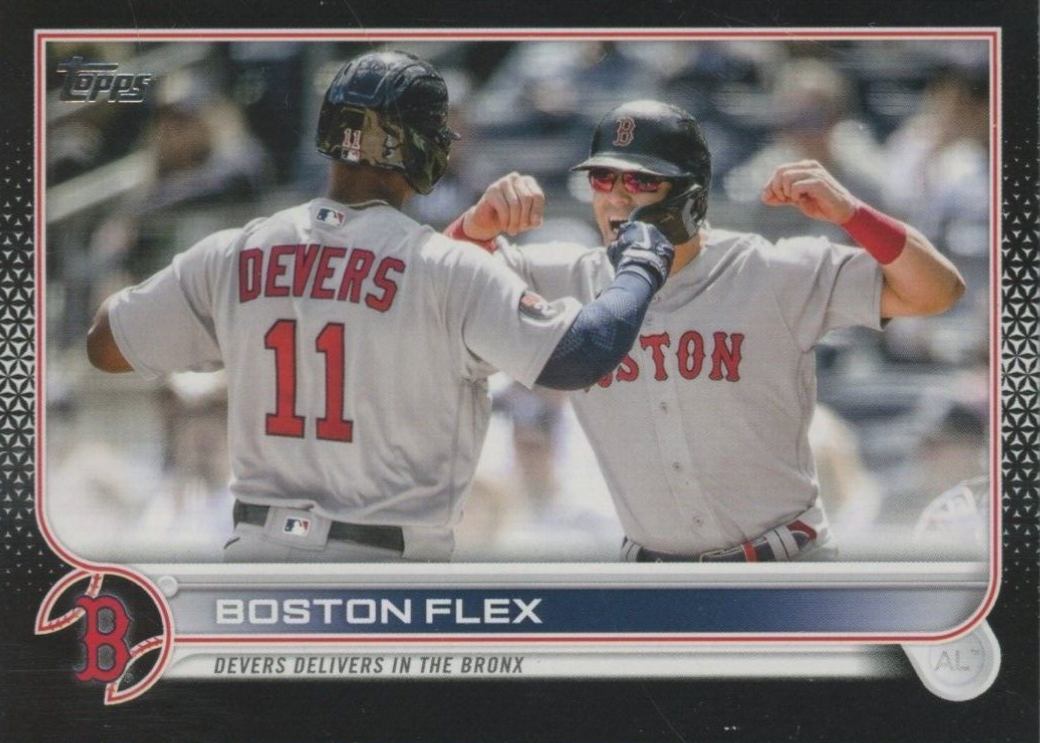 2022 Topps Update Enrique Hernandez/Rafael Devers #US11 Baseball Card