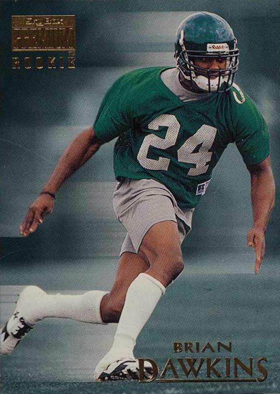 1996 Skybox Premium  Brian Dawkins #190 Football Card