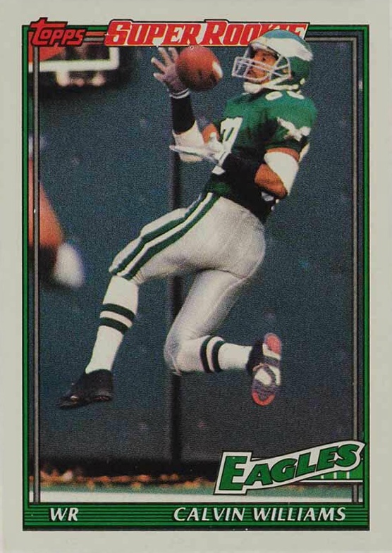 1991 Topps Calvin Williams #221 Football Card