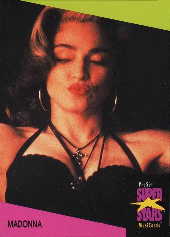 1991 Proset Superstars Musicards-U.K. Edition Madonna #78 Non-Sports Card