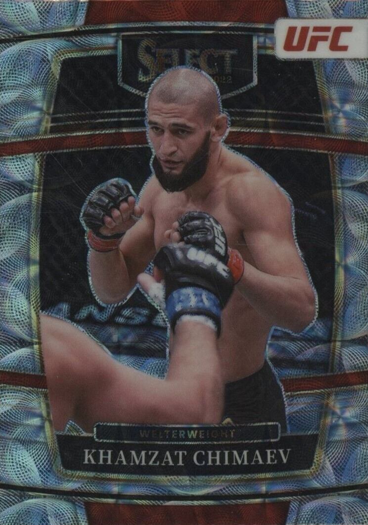 2022 Panini Select UFC Khamzat Chimaev #39 Other Sports Card