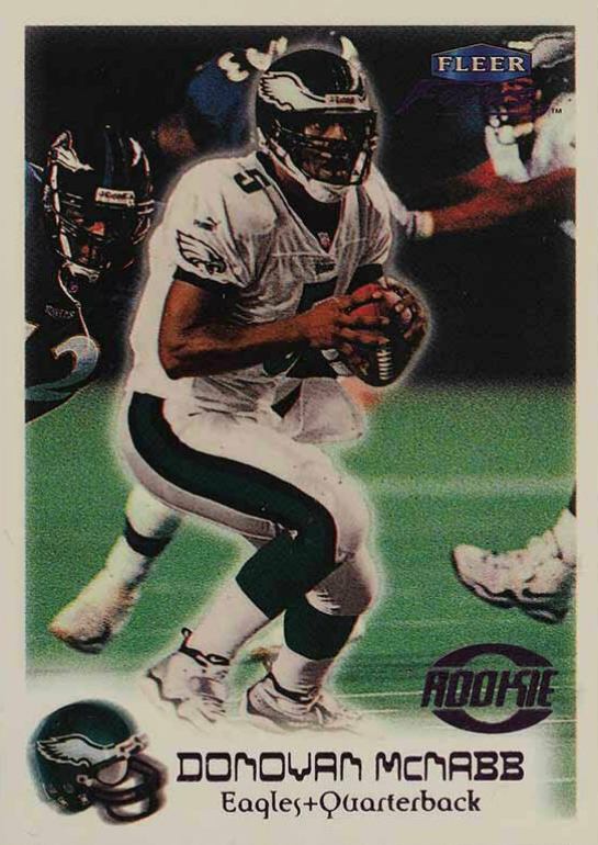 1999 Fleer Focus Donovan McNabb #172M Football Card