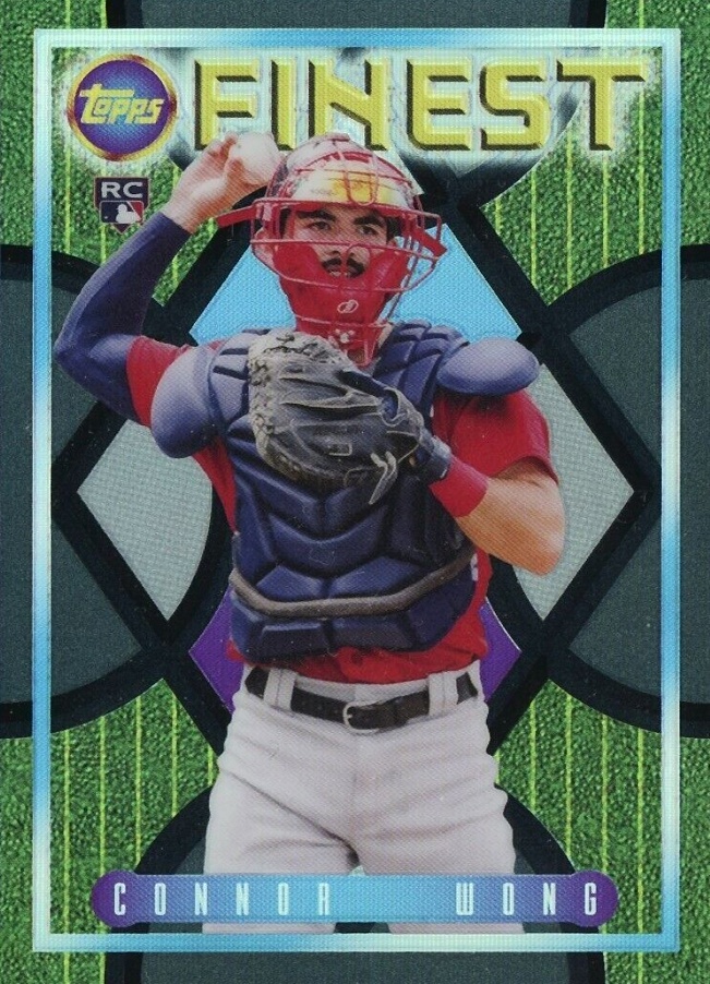 2022 Topps Finest Flashbacks Connor Wong #176 Baseball Card