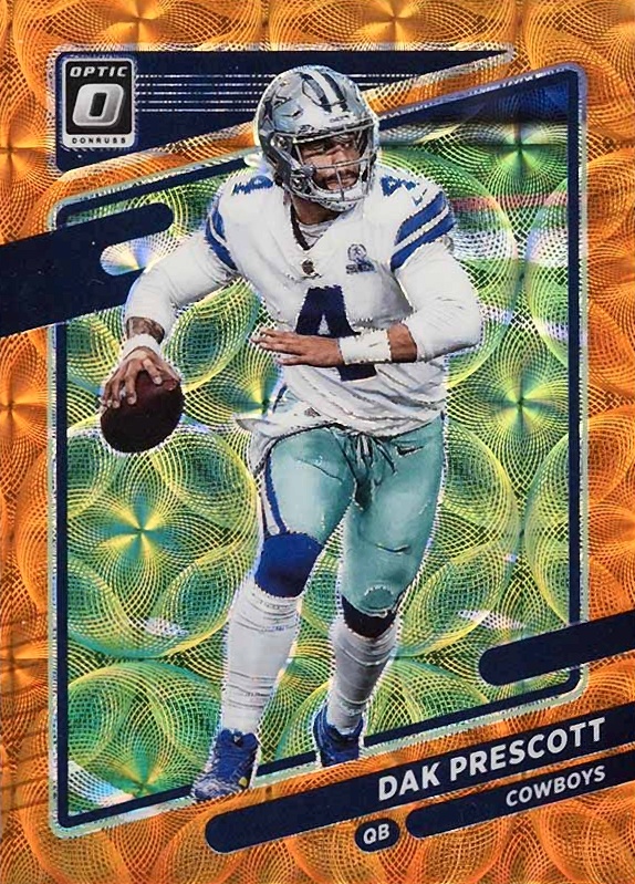 2021 Panini Donruss Optic Dak Prescott #22 Football Card