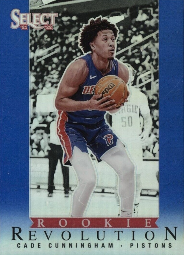 2021 Panini Select Rookie Revolution Cade Cunningham #25 Basketball Card