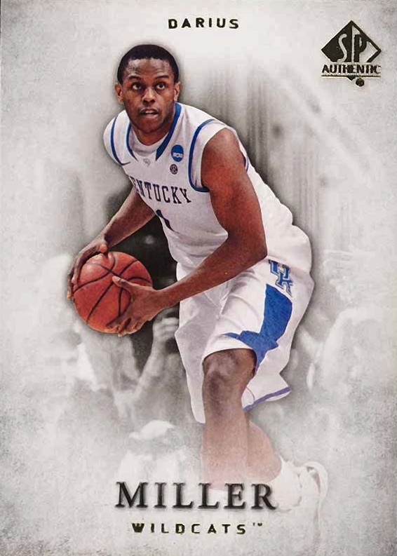 2012 SP Authentic Darius Miller #38 Basketball Card