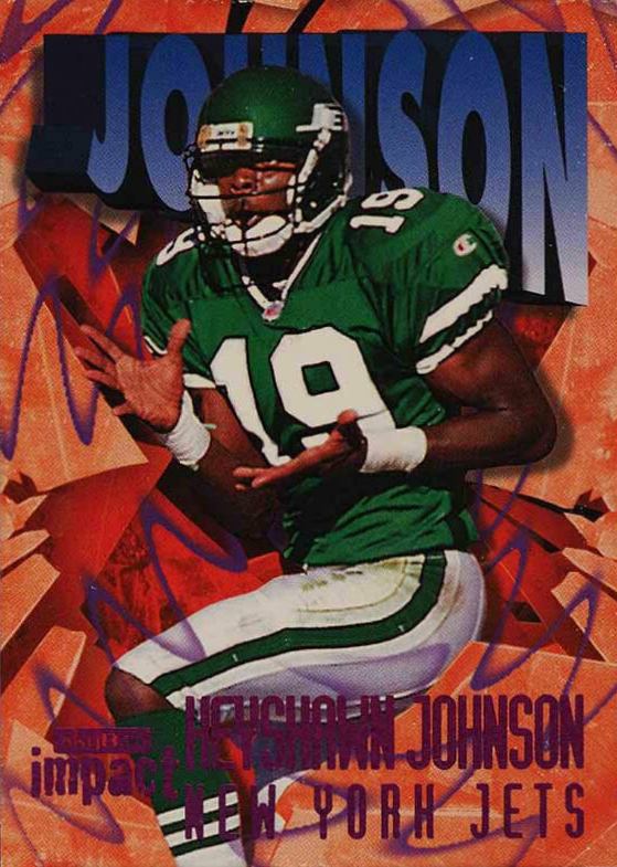 1997 Skybox Impact Keyshawn Johnson #19 Football Card