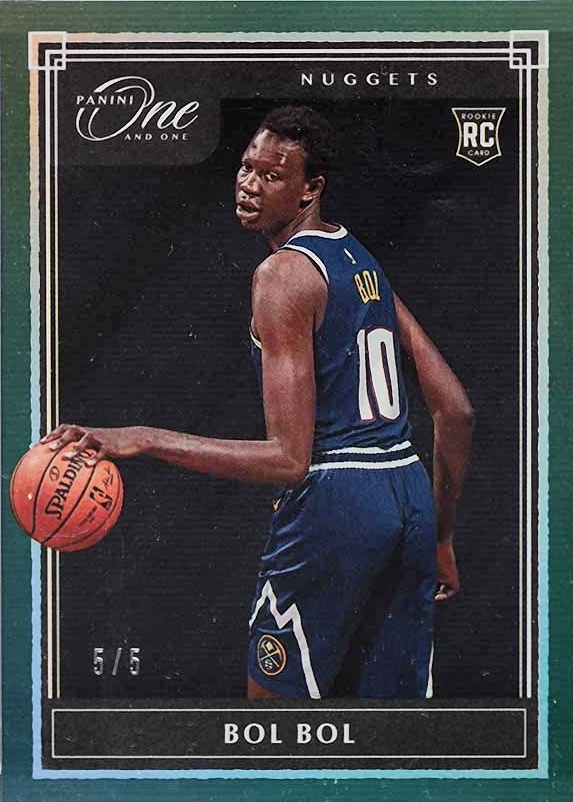 2019 Panini One and One Bol Bol #120 Basketball Card