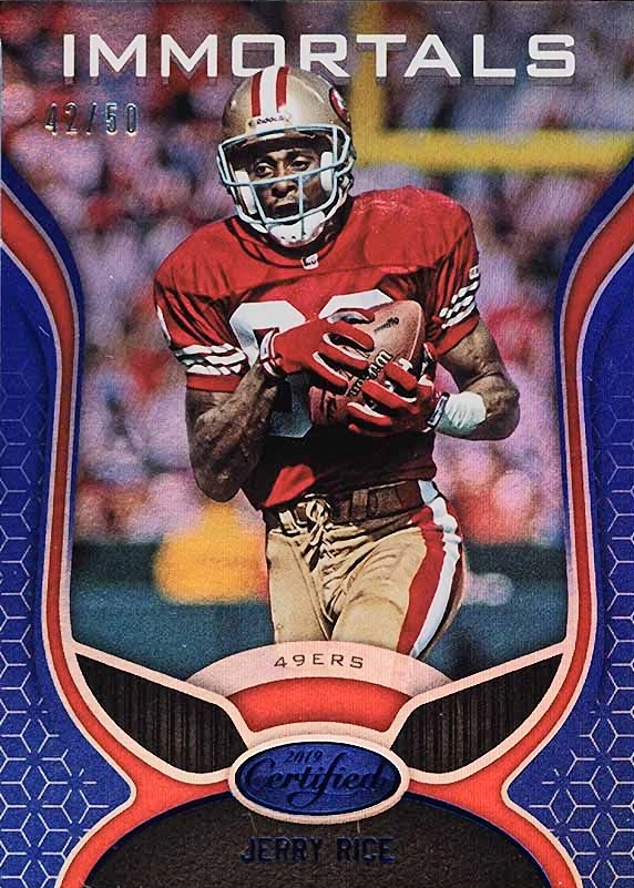 2019 Panini Certified  Jerry Rice #113 Football Card