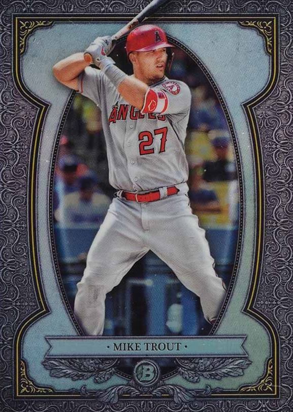 2019 Bowman Sterling Continuity Mike Trout #BS-20 Baseball Card