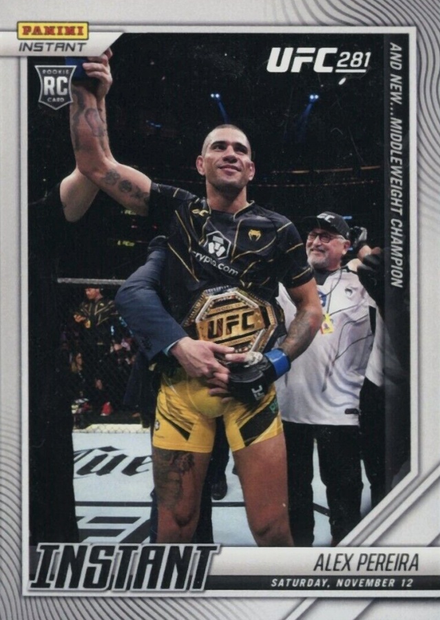 2022 Panini Instant UFC Alex Pereira #139 Other Sports Card