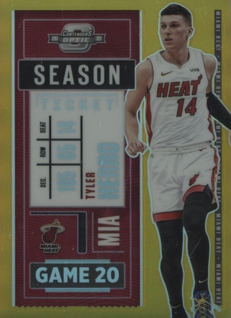 2020 Panini Contenders Optic Tyler Herro #4 Basketball Card