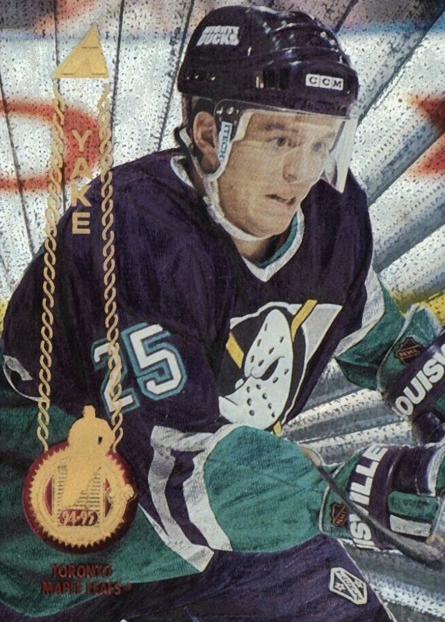 1994 Pinnacle Terry Yake #282 Hockey Card