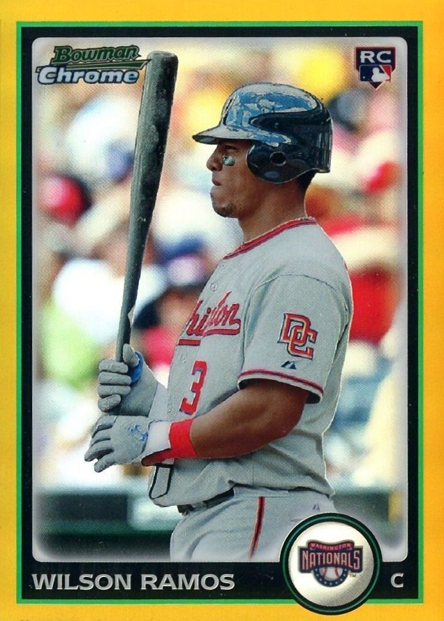 2010 Bowman Chrome Draft Picks Wilson Ramos #BDP109 Baseball Card