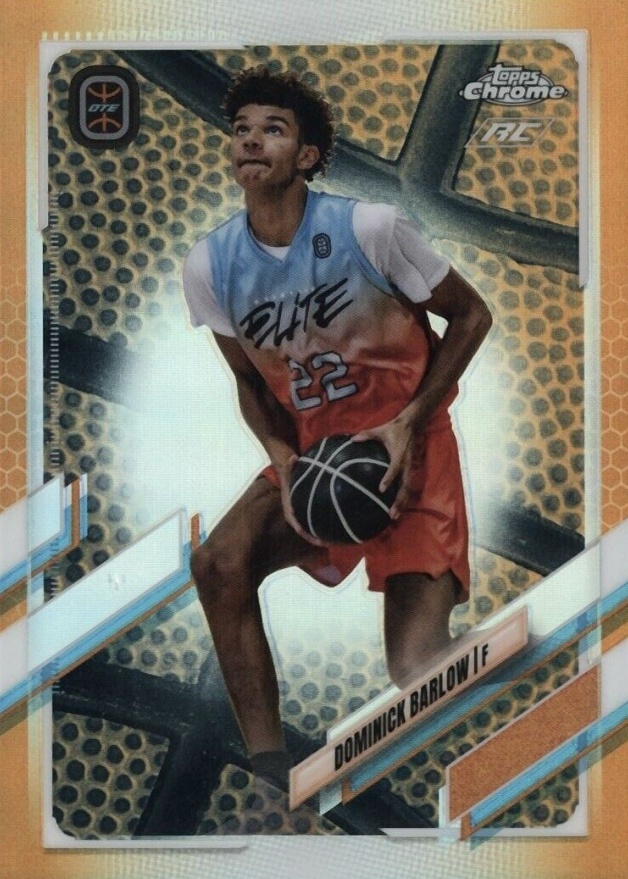 2021 Topps Chrome Overtime Elite Dominick Barlow #18 Basketball Card