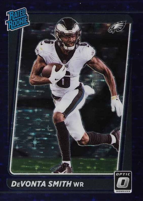 2021 Panini Donruss Optic Devonta Smith #205 Football Card