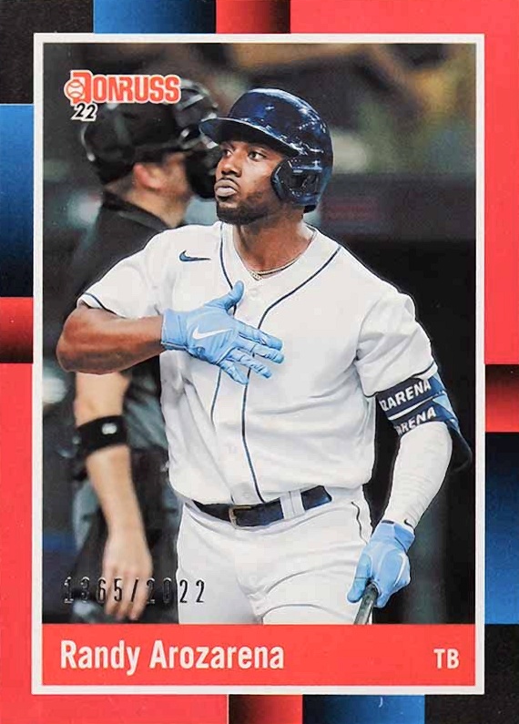 2022 Panini Donruss Randy Arozarena #275 Baseball Card