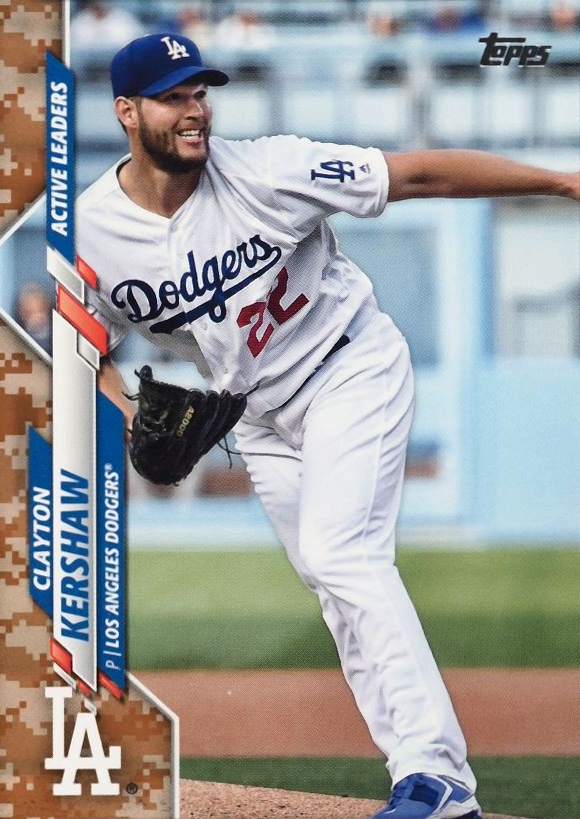 2020 Topps Update Clayton Kershaw #U90 Baseball Card