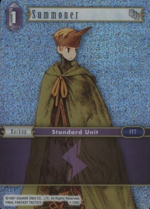 2016 Final Fantasy Opus I Summoner #138C TCG Card