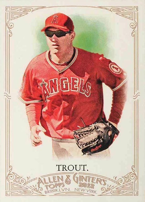 2012 Topps Allen & Ginter Mike Trout #140 Baseball Card