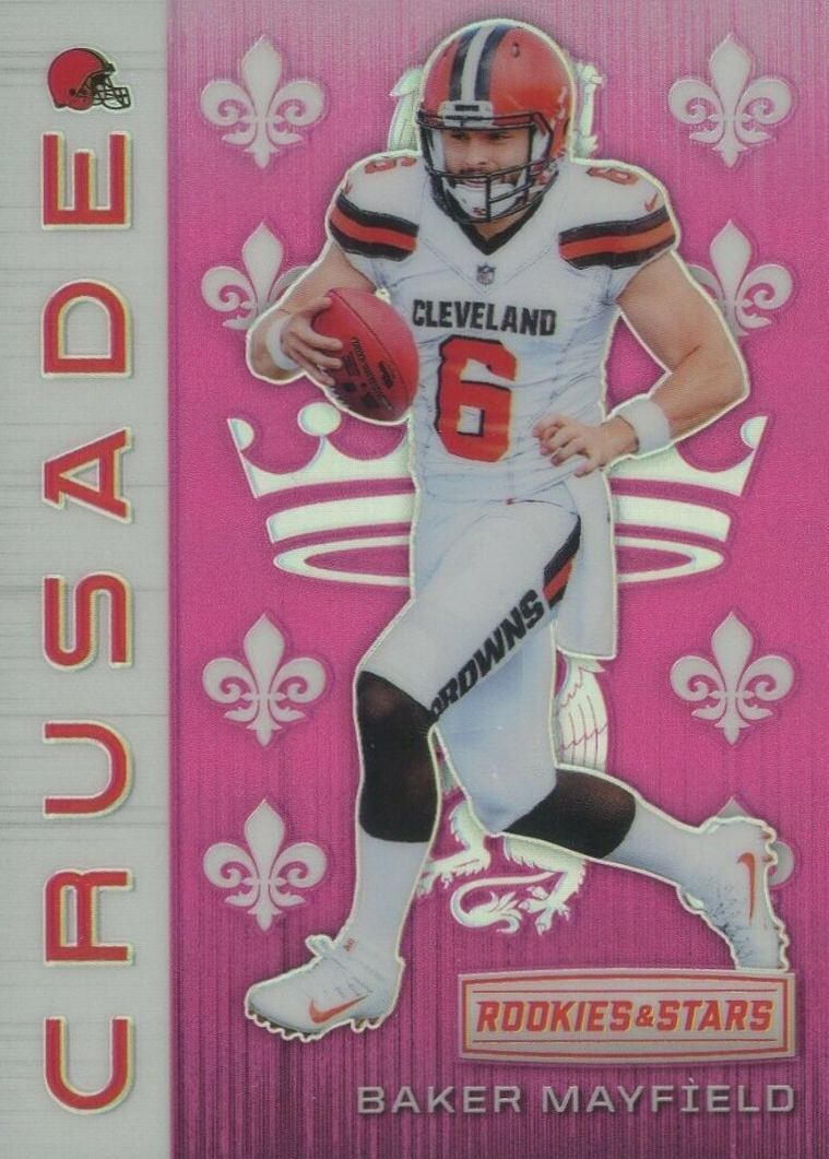 2018 Panini Rookies & Stars Crusade Baker Mayfield #CRU35 Football Card