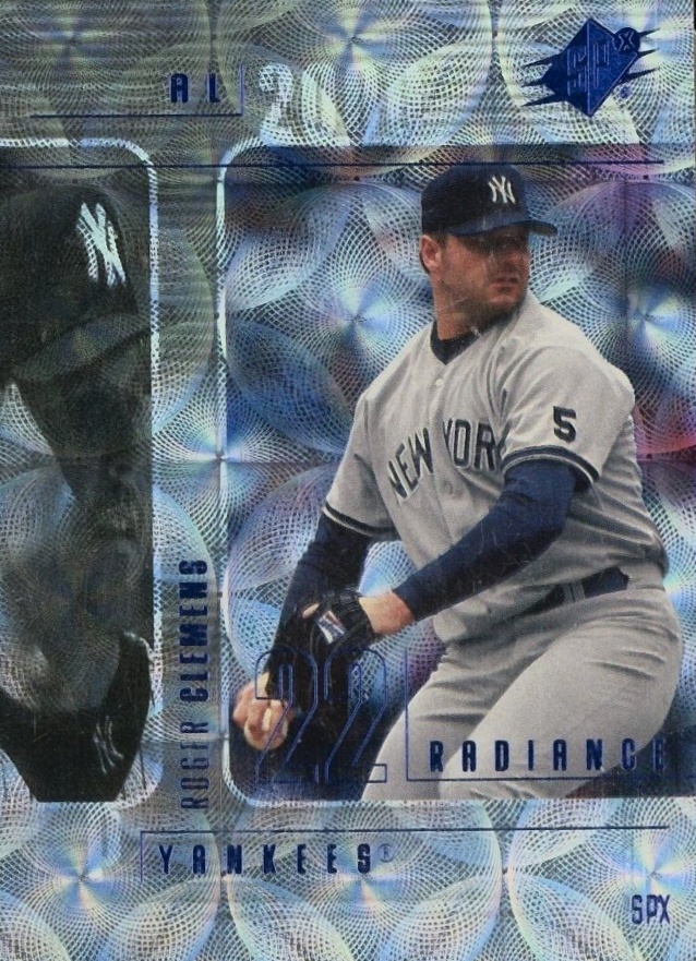 2000 SPx Roger Clemens #89 Baseball Card