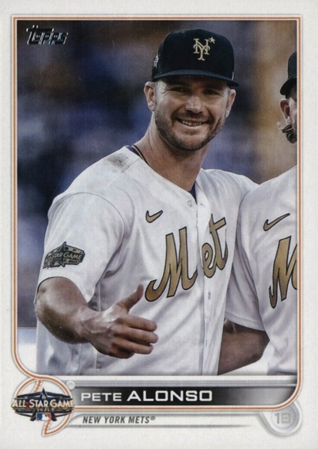 2022 Topps Update MLB All-Star Game Pete Alonso #ASG30 Baseball Card