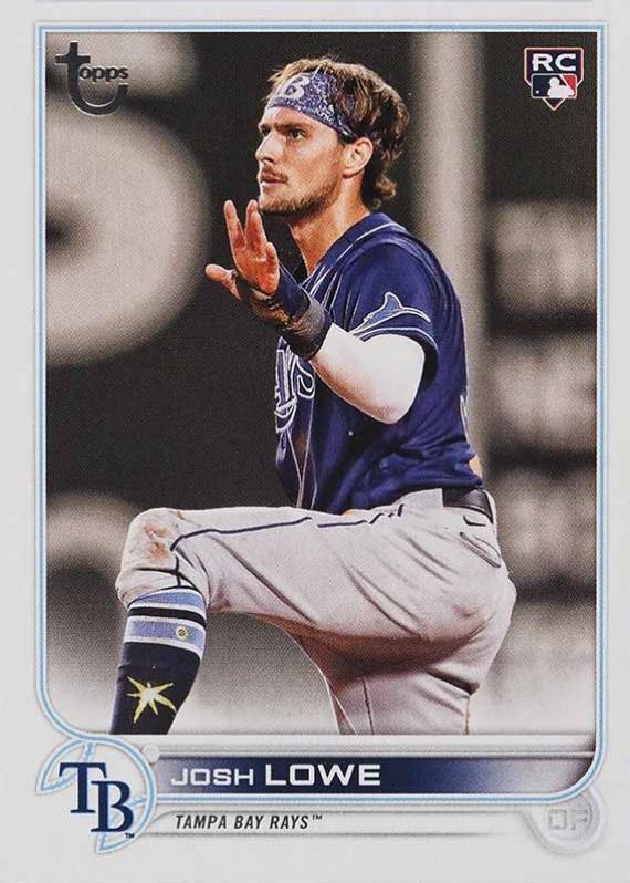 2022 Topps Josh Lowe #479 Baseball Card