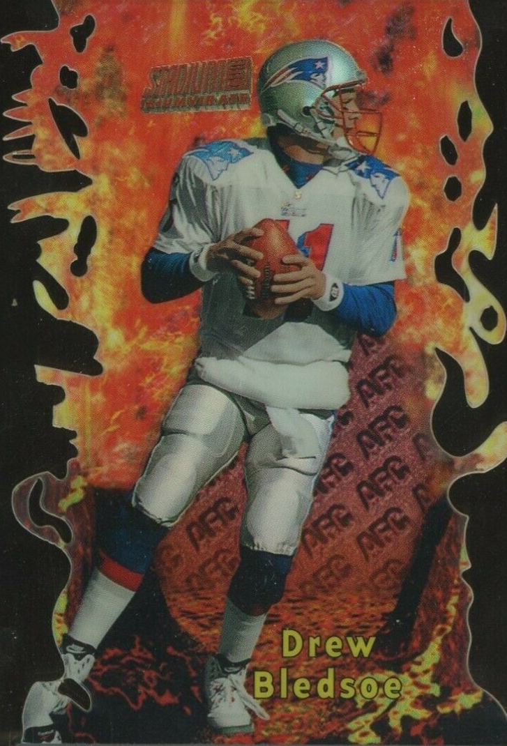 1997 Stadium Club Triumvirate II  Drew Bledsoe #T1b Football Card