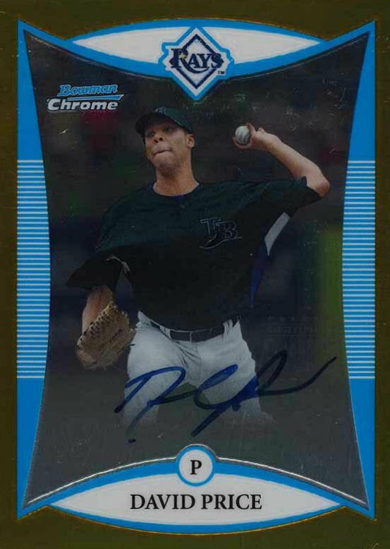 2008 Bowman Chrome Prospects David Price #BCP111 Baseball Card