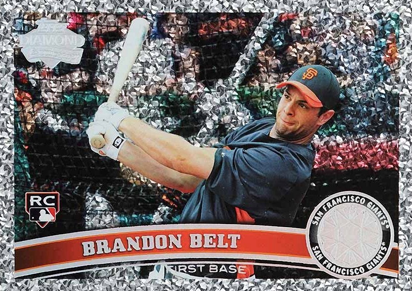 2011 Topps Brandon Belt #605 Baseball Card