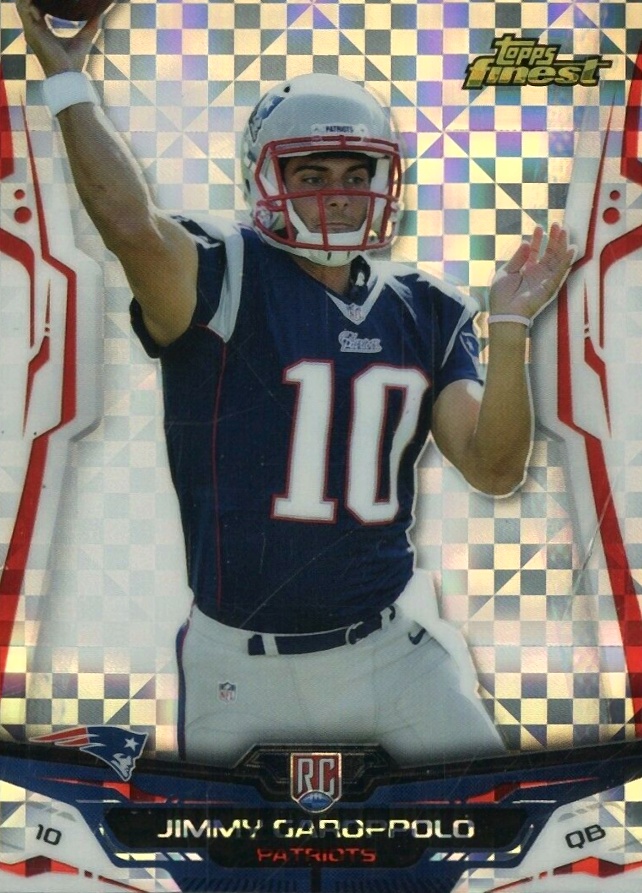 2014 Finest Jimmy Garoppolo #116 Football Card