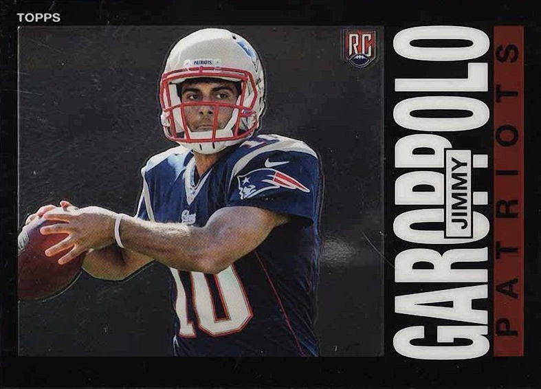 2014 Topps Chrome 1985 Topps Jimmy Garoppolo #3 Football Card