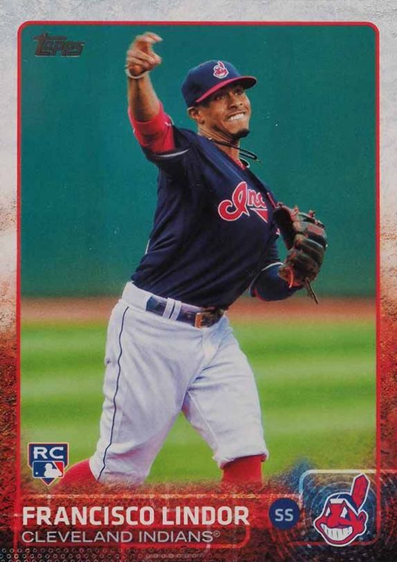 2015 Topps Update Francisco Lindor #US82 Baseball Card