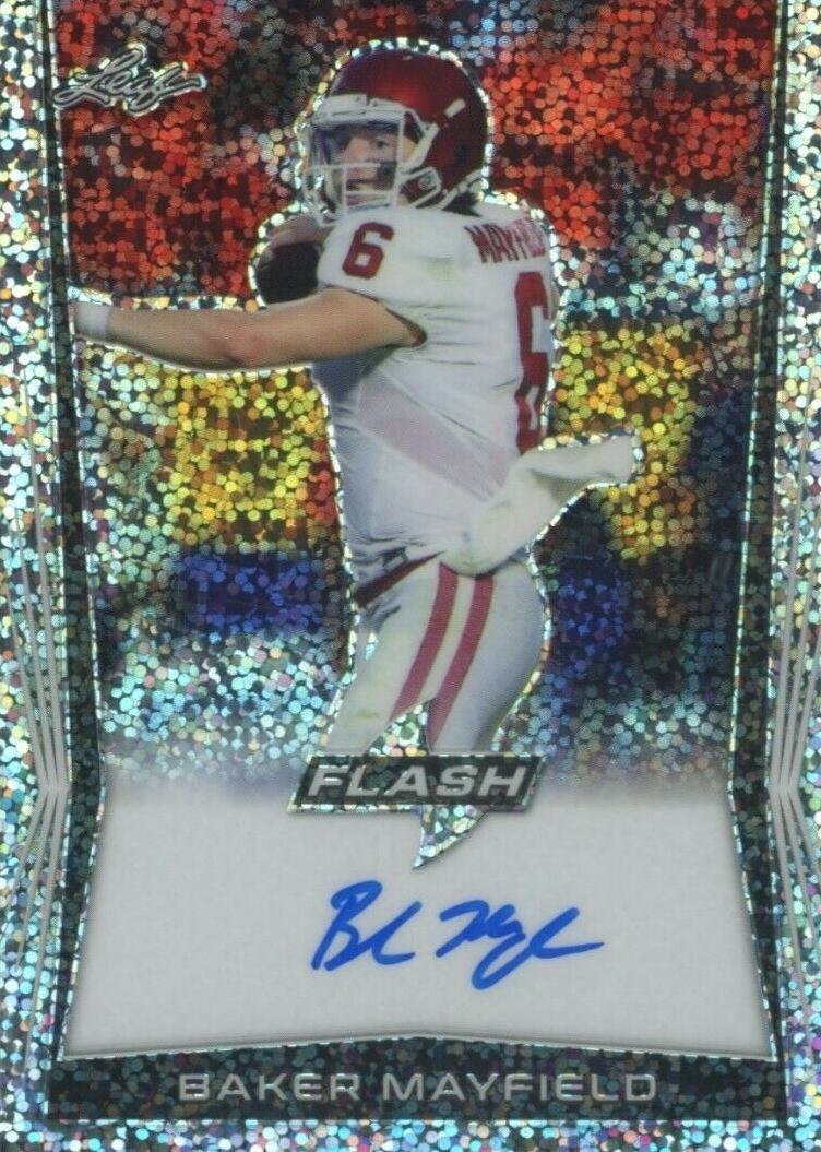 2018 Leaf Flash  Baker Mayfield #BABM1 Football Card