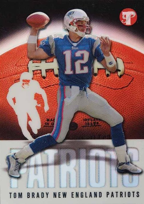 2003 Topps Pristine Tom Brady #26 Football Card