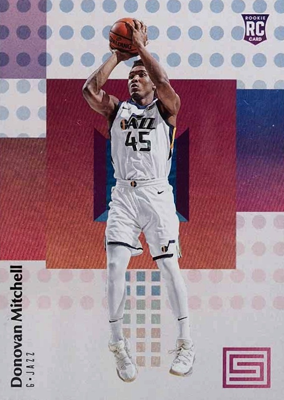 2017 Panini Status Donovan Mitchell #122 Basketball Card