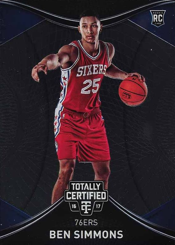 2016 Panini Totally Certified Ben Simmons #140 Basketball Card