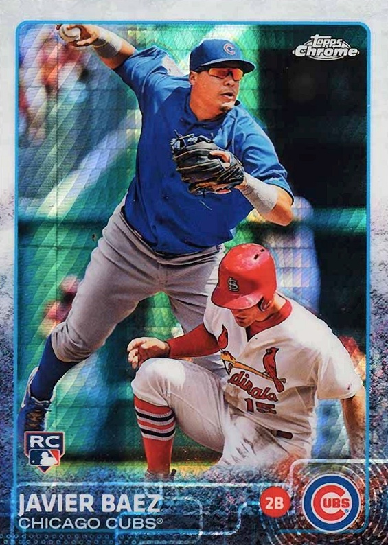 2015 Topps Chrome Javier Baez #89 Baseball Card