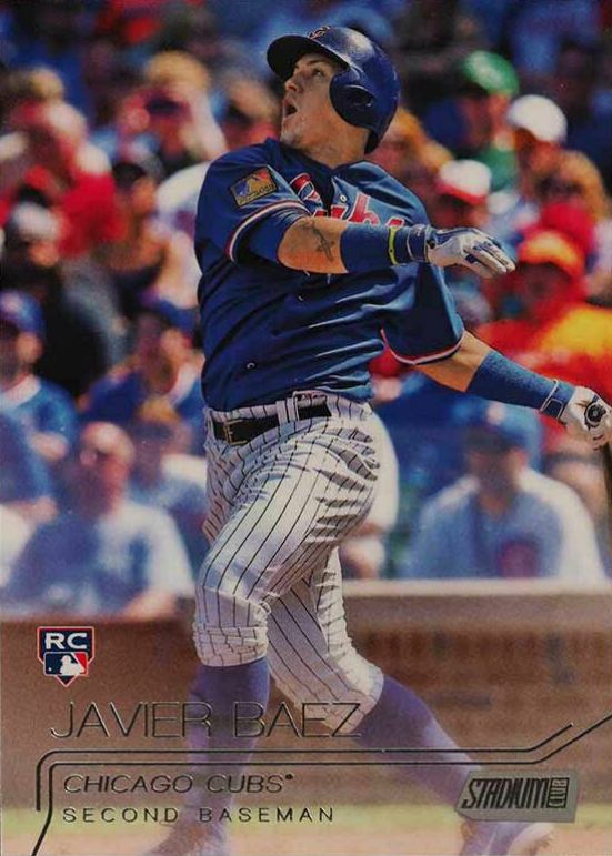 2015 Stadium Club Javier Baez #203 Baseball Card