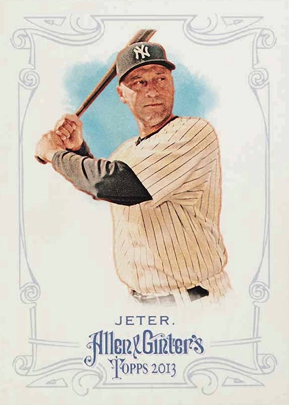 2013 Topps Allen & Ginter Derek Jeter #2 Baseball Card