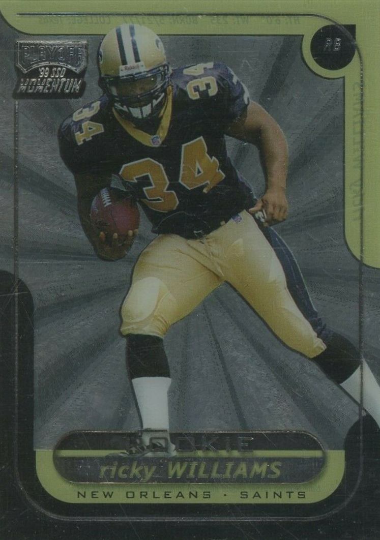 1999 Playoff Momentum  Ricky Williams #155 Football Card