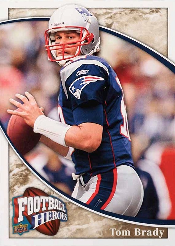 2009 Upper Deck Heroes Tom Brady #72 Football Card