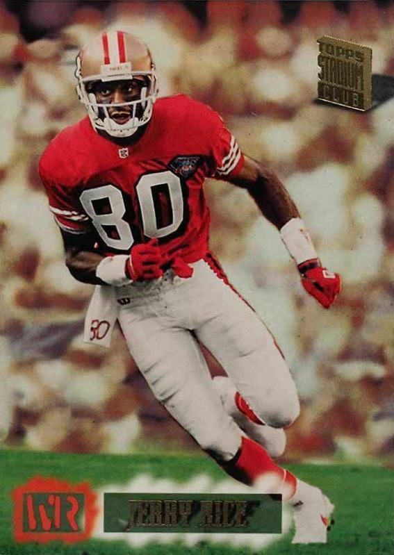 1994 Stadium Club  Jerry Rice #550 Football Card