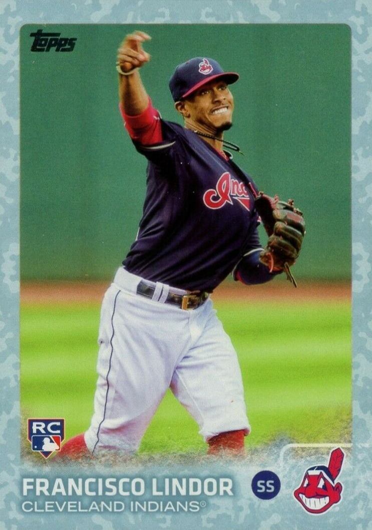 2015 Topps Update Francisco Lindor #US82 Baseball Card