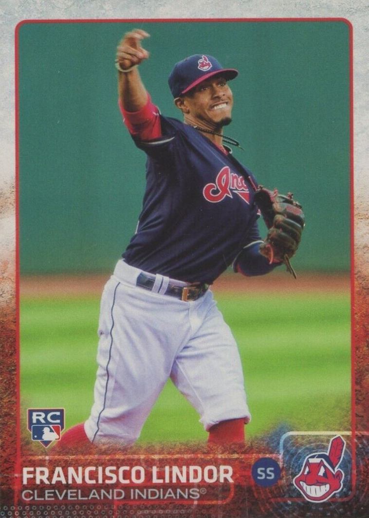 2015 Topps Update Francisco Lindor #US82 Baseball Card